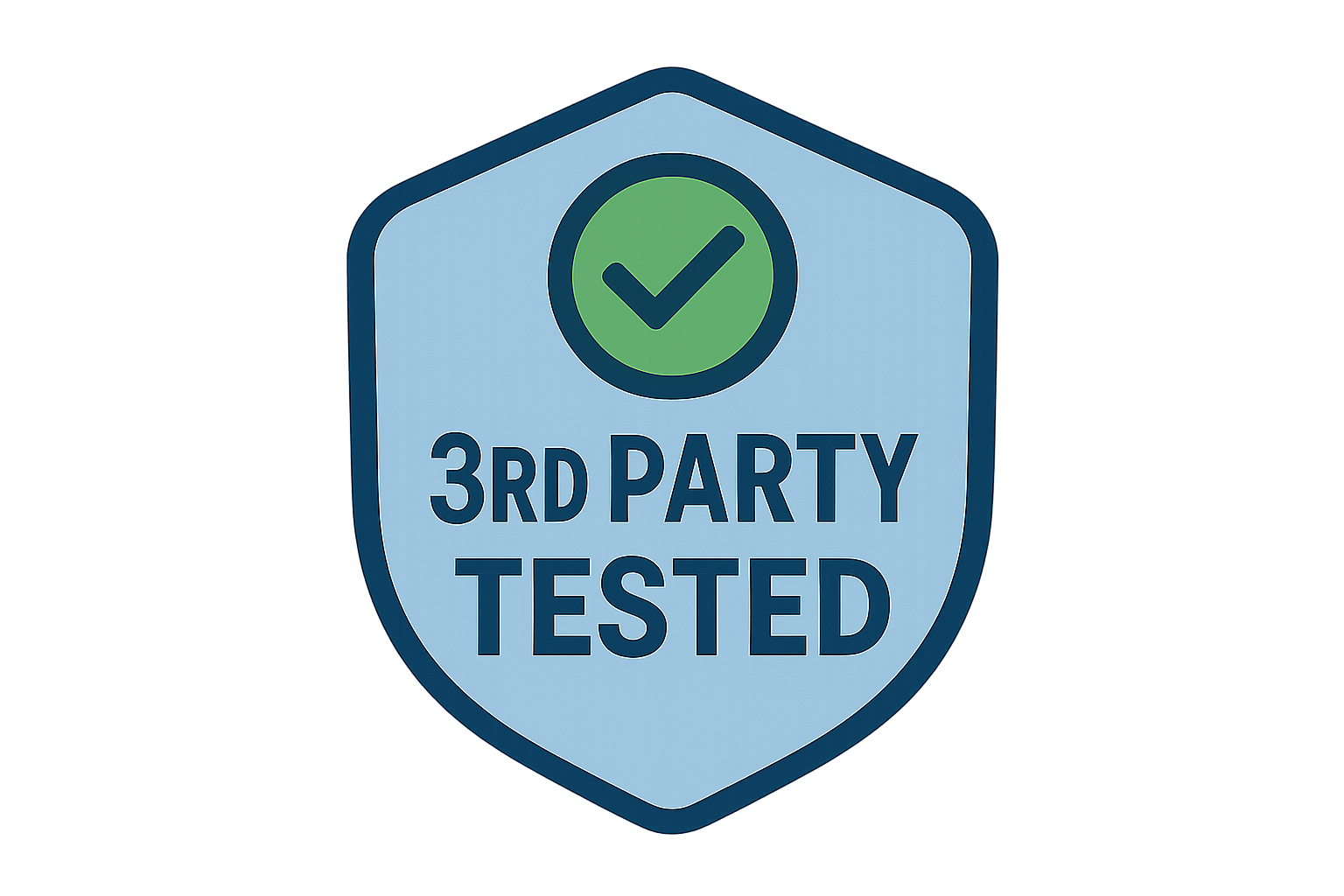 3rd party tested icon